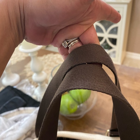 COPY - Louis Vuitton Tote Bag Cabas MM Ecru Cream Antigua - Picture 12 of 15